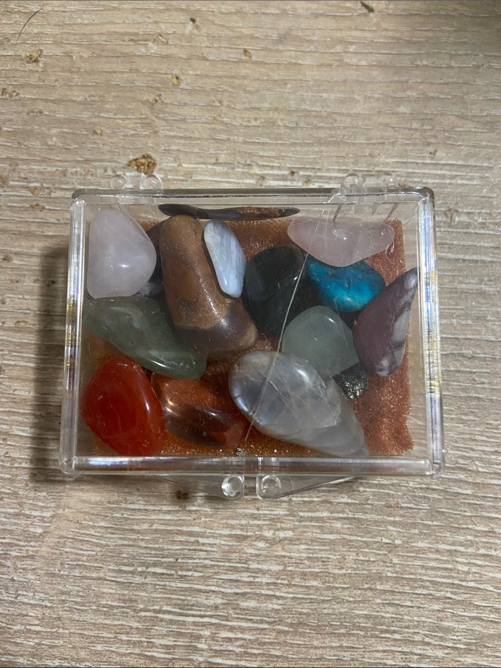 Vintage Mixed Tumbled Gemstone Set - Assorted Gemstones (2)